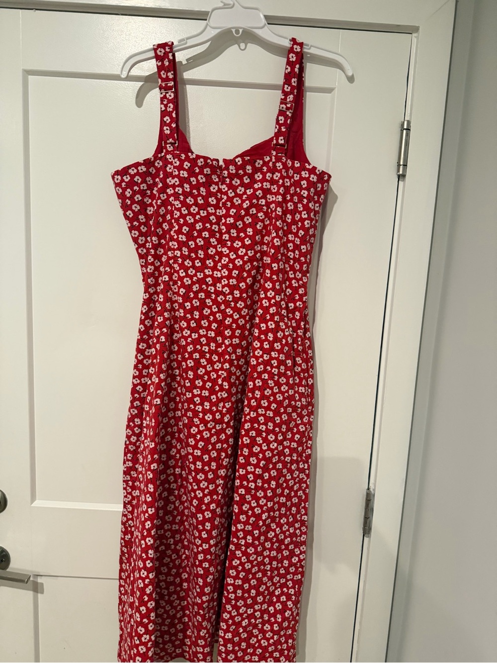 Abercrombie 8 Fitch Mila Stretch Midi Dress Size Is XXL - Picture 4 of 8